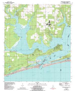 Orange Beach USGS topographic map 30087c5