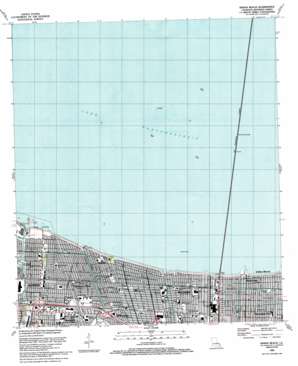 Indian Beach USGS topographic map 30090a2