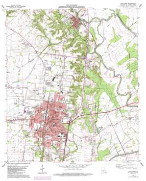 Ville Platte USGS topographic map 30092e1