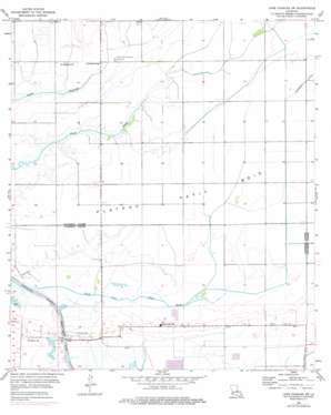 Lake Charles SW USGS topographic map 30093a2