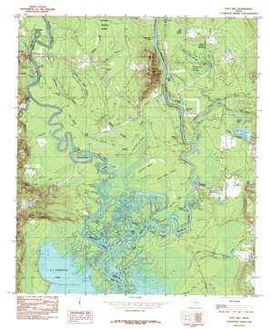 Pace Hill topo map
