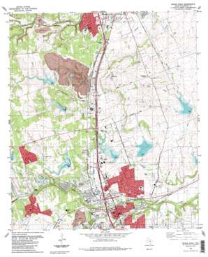 Round Rock USGS topographic map 30097e6