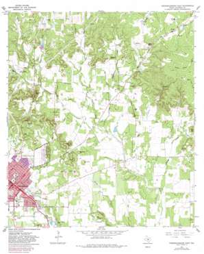 Fredericksburg East USGS topographic map 30098c7