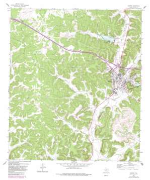 Sonora USGS topographic map 30100e6