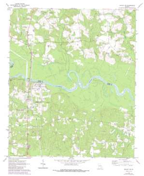 Baxley NE USGS topographic map 31082h3