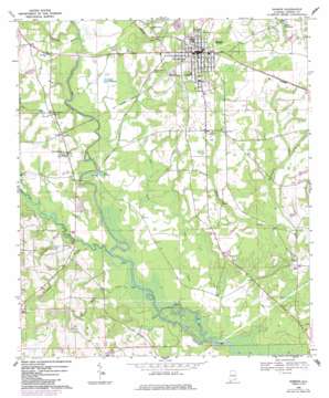 Andalusia USGS topographic map 31086a1