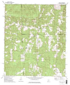 Aquilla USGS topographic map 31088f4