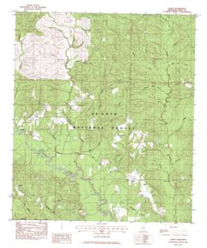 Hattiesburg USGS topographic map 31089a1