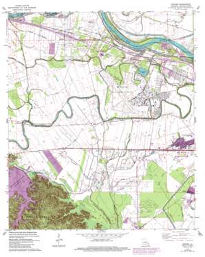 Rapides USGS topographic map 31092c5