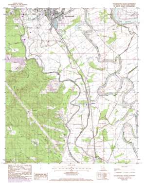 Natchitoches South USGS topographic map 31093f1