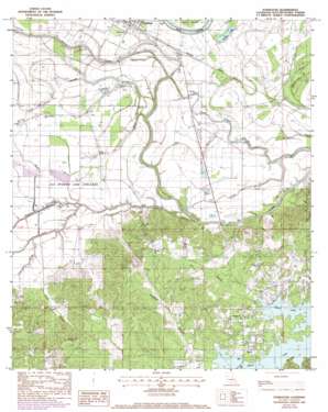 Powhatan USGS topographic map 31093g2