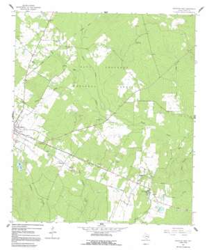 Crockett USGS topographic map 31095a1