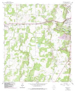 Bangs East USGS topographic map 31099f1