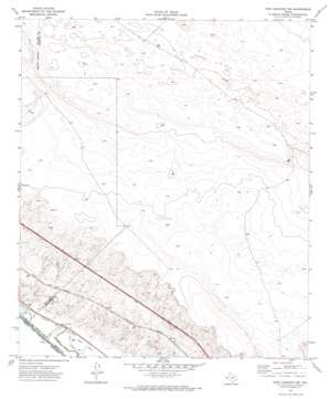 Fort Hancock NW USGS topographic map 31105d8