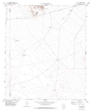 T P Well USGS topographic map 31105e8