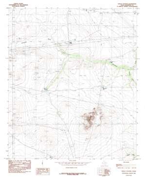 Hueco Station USGS topographic map 31105f3