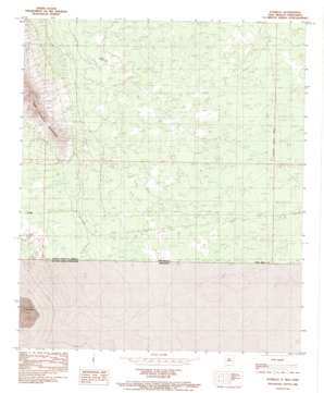 Potrillo USGS topographic map 31106g8