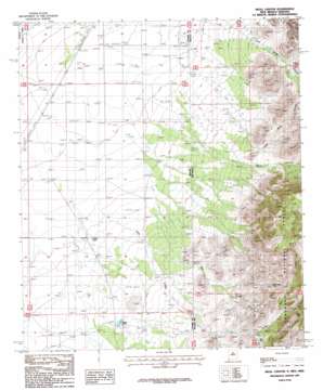 Skull Canyon USGS topographic map 31109f1