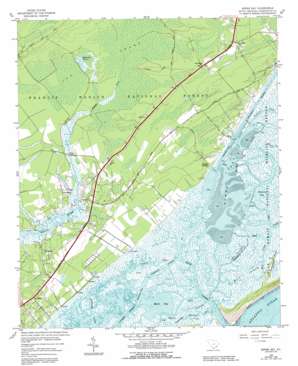 Sewee Bay USGS topographic map 32079h6
