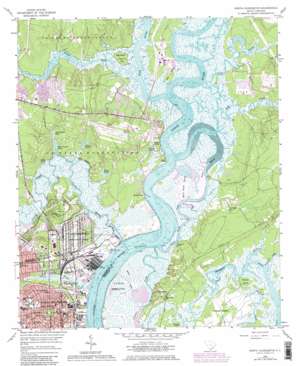 North Charleston USGS topographic map 32079h8