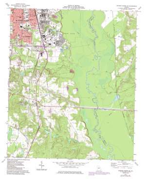 Warner Robins SE USGS topographic map 32083e5