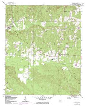 Sweet Water USGS topographic map 32087a7