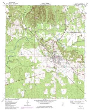 Linden USGS topographic map 32087c7