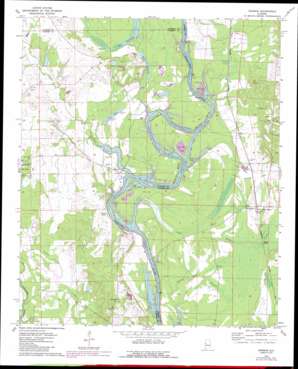 Warsaw USGS topographic map 32088h2