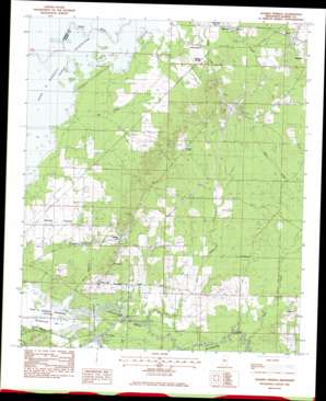 Goshen Springs USGS topographic map 32089d8