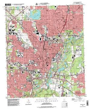 Jackson USGS topographic map 32090c2
