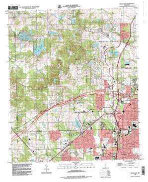 Ridgeland USGS topographic map 32090d2