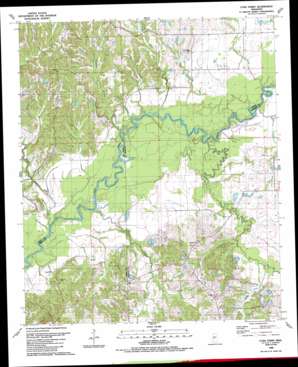Coxs Ferry USGS topographic map 32090e4