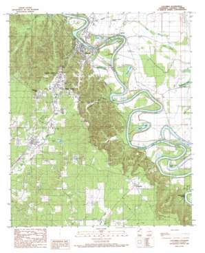 Monroe South USGS topographic map 32092a1