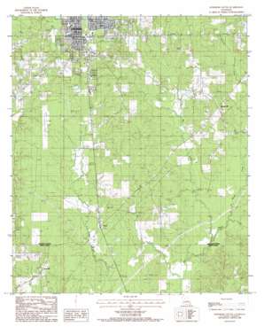 Jonesboro South USGS topographic map 32092b6