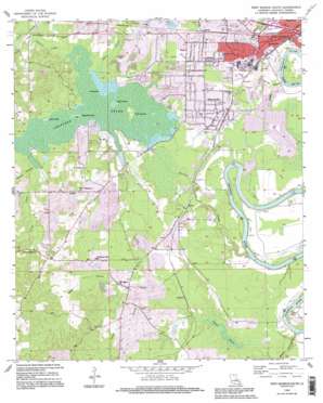 West Monroe South USGS topographic map 32092d2