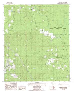 Marion East topo map