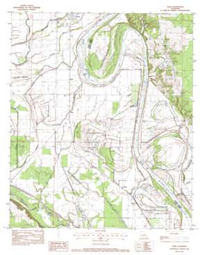 Dixie USGS topographic map 32093f7