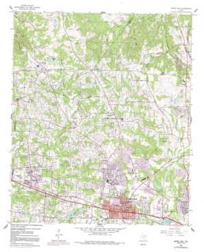 White Oak USGS topographic map 32094e7