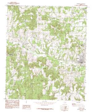 Poynor USGS topographic map 32095a5