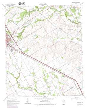 Ennis East USGS topographic map 32096c5