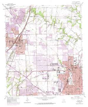 Garland USGS topographic map 32096h6