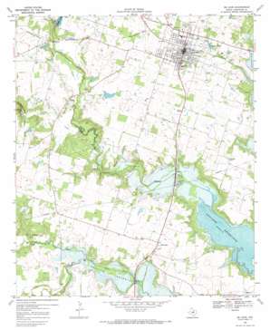De Leon USGS topographic map 32098a5