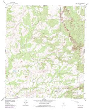 Dam Draw USGS topographic map 32100b6