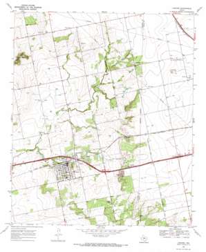 Loraine USGS topographic map 32100d6