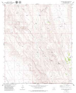 Panther Canyon USGS topographic map 32104a8