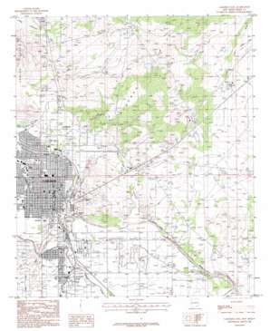 Carlsbad East USGS topographic map 32104d2