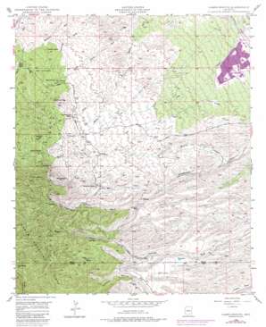 Campo Bonito USGS topographic map 32110e6