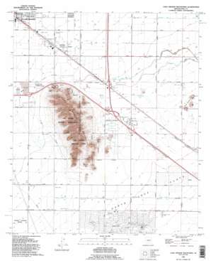 Casa Grande Mountains USGS topographic map 32111g6
