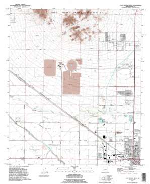 Casa Grande West USGS topographic map 32111h7