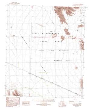Coyote Water USGS topographic map 32113c8